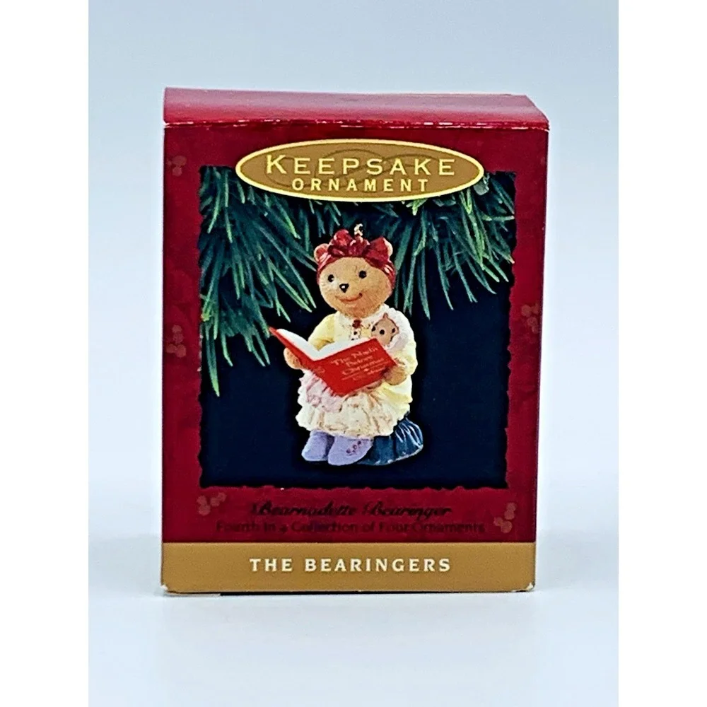 1993 Bearnadette Bearinger Hallmark Keepsake‎ Ornament - #4 in Collection Set